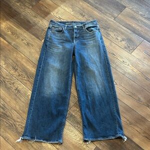 American Eagle Outfitters Dark Blue Flare Jeans